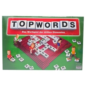 Parker Topwords Brettspiel Das Wortspiel der dritten Dimension Hasbro 2004 Neu - Bild 1 von 3