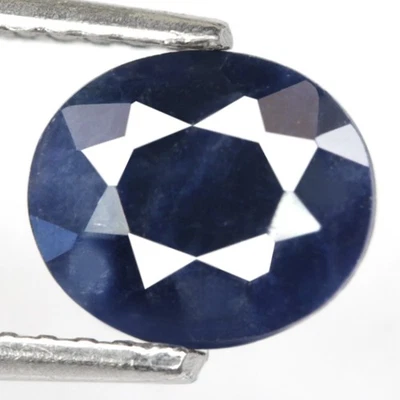 1.70Ct. Natural Gemstone Sapphire Blue Oval Normal Heated Thailand Ravishing - Image 1 of 4