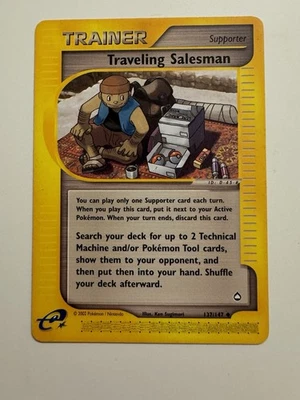 Trainer Traveling Salesman 137/147 Aquapolis - Bild 1 von 2