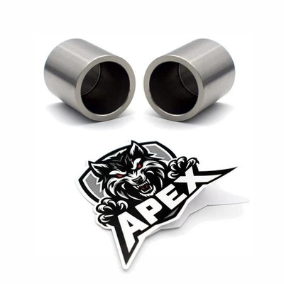 Kawasaki KLX650 A2 1994 Front Brake Caliper Pistons Stainless Upgrade Cylinders - Image 1 of 4