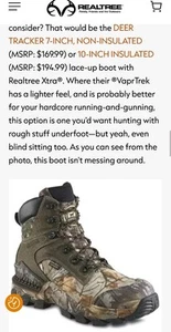 Irish Setter Red Wing Scent Ban Hunting Camo 8" Boots Men 12 waterproof 169.99! - Picture 1 of 10