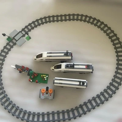 LEGO City Treno RC Treno Passeggeri Alta Velocità 60051 Nel 2014 Usato Ritirato Così com'è - Immagine 1 di 4