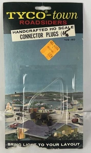 NEW Tyco Town Roadsiders HO Scale Connector Plugs Vintage Japan - Picture 1 of 3