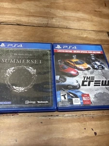 2 Game Internet Required Game Bundle for PS4 The Crew & Online Summerset - Picture 1 of 9