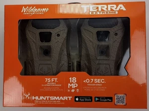Wildgame Innovations™ TERRA EXTREME 18MP (2Pack) Trail Cameras Infrared 75 FT. - Picture 1 of 4