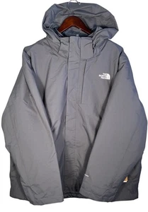 The North Face Monte Bre Lonepeak Mens 3 in 1 Tri Climate Hooded Jacket Gray 3XL - Picture 1 of 8
