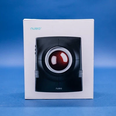 Ratón Trackball Nulea Inalámbrico Bluetooth Recargable Ergonómico 55mm M512 Rojo Foto 1 de 4