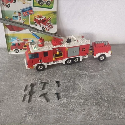 Lego 735 Light & Sound Feuerwehrauto , Basic Building  ,komplett mit Anleitung - Bild 1 von 3