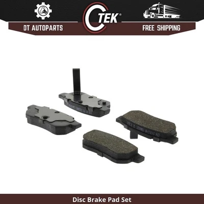 Para Honda City 2010-2014 | Pastillas de freno de disco traseras centradas | Cerámica Foto 1 de 4