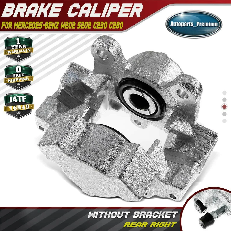 Pinza de freno trasera derecha derecha mercedes-benz w202 w210 r170 cryler crossfire Foto 1 de 4