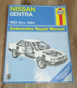 Haynes Automotive Repair Manual Nissan Sentra 1982 Thru 1994 72050   - Bild 1 von 7