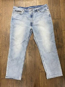 Levi Strauss 541 Men's Relaxed Fit Jeans - Size 42x30 - Light Wash - Picture 1 of 5