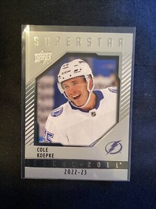 2022-23 UD Series 2 Honor Roll #HR85 Cole Koepke - Tampa Bay Lightning.     EN17