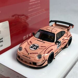 1/64 Fuelme Porsche 993 RWB Pink PIG with display case
