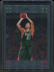 2007-08 Topps Chrome Rookie #135 Yi Jianlian 