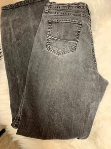 CODE BLEU Women' Boot Cut Boot Cut Jeans Size 10 Stretch Denim Black - Picture 1 of 7