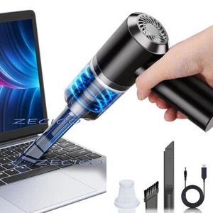 Mini Computer Vacuum USB Keyboard Cleaner PC Laptop Brush Dust Cleaning Kit US - Picture 1 of 26