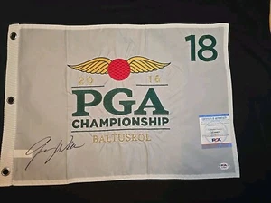 Jimmy Walker Signed 2016 PGA Championship Pin Flag PSA Baltusrol AUTOGRAPHED 3 - Picture 1 of 3