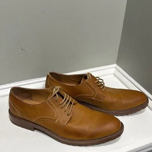 Men's Perry Ellis Tan Leather “Sterling”Loafer-size 12 - Picture 1 of 11