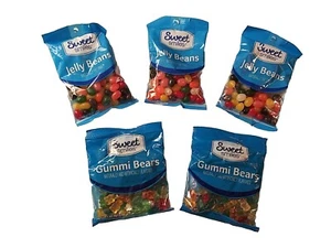 Sweet Smiles Gummi Bears (two 5oz bags) and Jelly Beans (three 7oz bags) - Picture 1 of 6