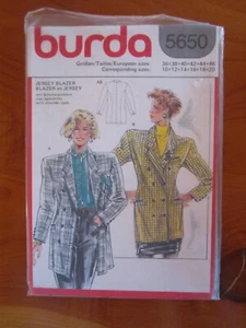 BURDA  PATTERNS NO. 5650   **** MUST SEE * - Picture 1 of 1