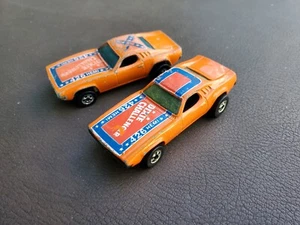 Hot Wheels Dixie challenger 426 hemi flag and standard tampo lot - Picture 1 of 7