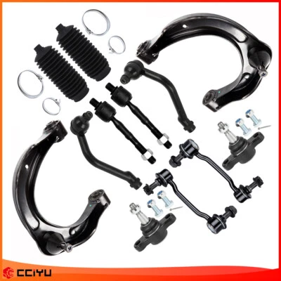 12x For 2006-2008 Hyundai Sonata Azera Front Upper Control Arm Tie Rod Sway Bar Foto 1 de 4