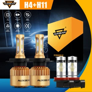 AUXBEAM LED Headlight for Toyota Tacoma 2012 2013 2014 2015 Hi-Lo Beam Fog Light - Picture 1 of 12