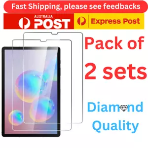 For Samsung Tab A8 S9 + A7 S6 Lite S9 FE S8 S7 Tempered Glass Screen Protector - Picture 1 of 29