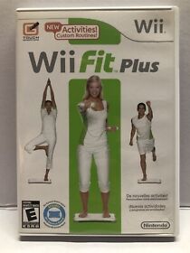 Wii Fit Plus (Nintendo Wii 2009) - Complete w/ Manual - Clean & Tested Free Ship