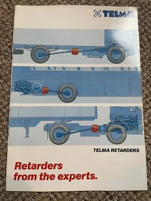 TELMA RETARDERS BROCHURE - Lorry HGV Coach Commercial Vehicles Brakes Etc - Image 1 of 4