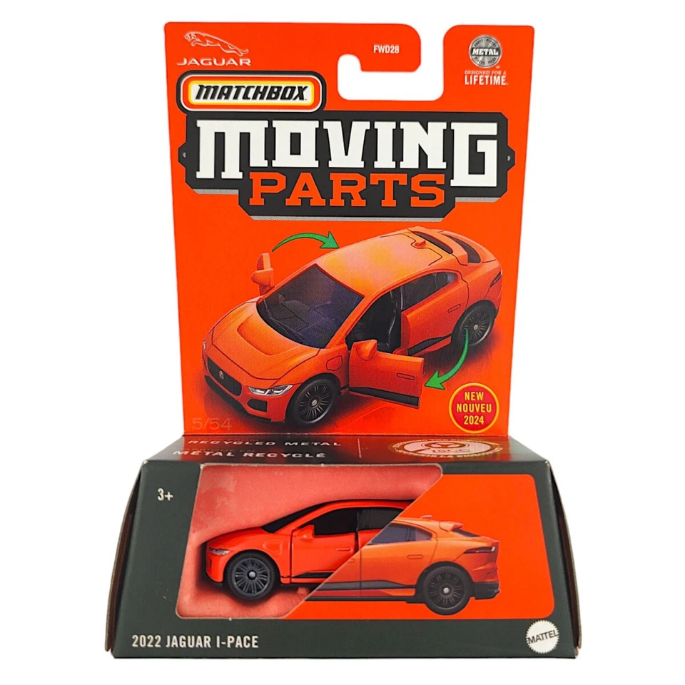 MATCHBOX MOVING PARTS 1/64 2022 JAGUAR I-PACE HVM85 - Image 1 of 1