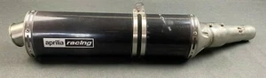 NEW GENUINE APRILIA RSV 1000 TUONO 2006-2009 BLACK R/H SILENCER AP8119875 - Picture 1 of 7