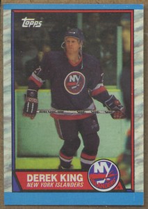 1989-90 Topps #6 Derek King New York Islanders