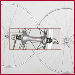 OMAS TITANIUM STEEL MAVIC SSC VINTAGE WHEELSET TUBULAR WHEELS 32H 700c 28" OLD - Picture 1 of 14