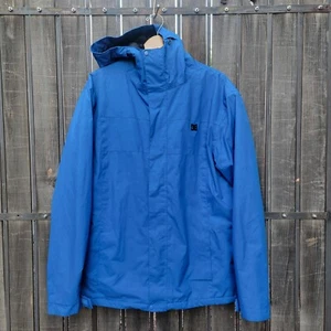 DC Exotex 5K Series  Ski Jacket Mens Large Blue Snowboard Full Zip - Picture 1 of 10