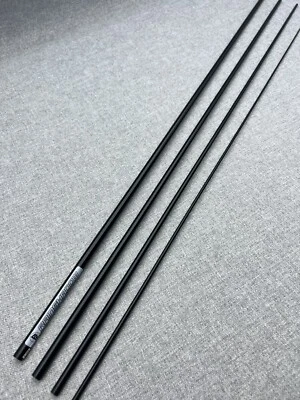 4-pc. Rainshadow Revelation fly rod blanks in Satin Black. Many sizes to choose! - Image 1 of 4