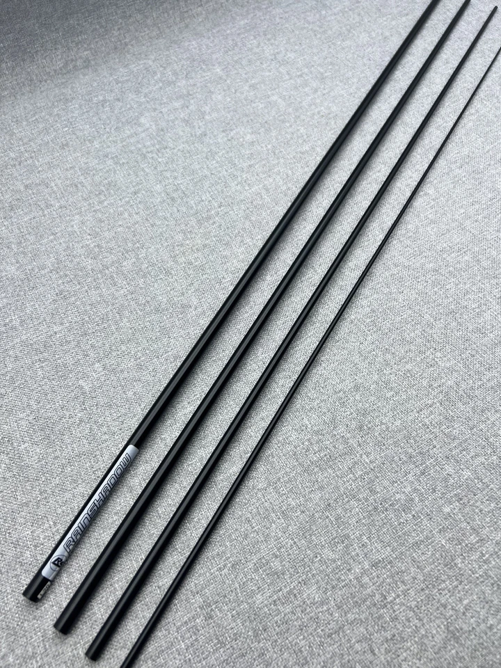 4-pc. Rainshadow Revelation fly rod blanks in Satin Black. Many sizes to choose! - Image 1 of 4