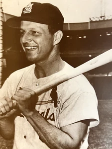 MLB Baseball St. Louis Cardinals Stan Musial Man Cave SportsBar Art Print 14X 11 - Picture 1 of 3