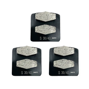 Fit Husqvarna Concrete Grinders Grinding Discs Soft Bond 30 Grit 3 Pack - Picture 1 of 14