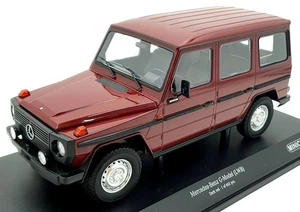 Minichamps 1/18 Scale Diecast 155 038102 Mercedes-Benz G Wagon LWB Dark Red - Picture 1 of 5