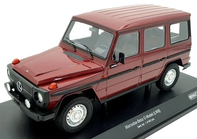 Minichamps 1/18 Scale Diecast 155 038102 Mercedes-Benz G Wagon LWB Dark Red - Image 1 of 4