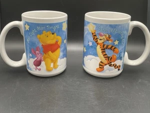 Disney Winnie The Pooh & Tigger Coffee Mugs..."Star Light, Star Bright" - Picture 1 of 4