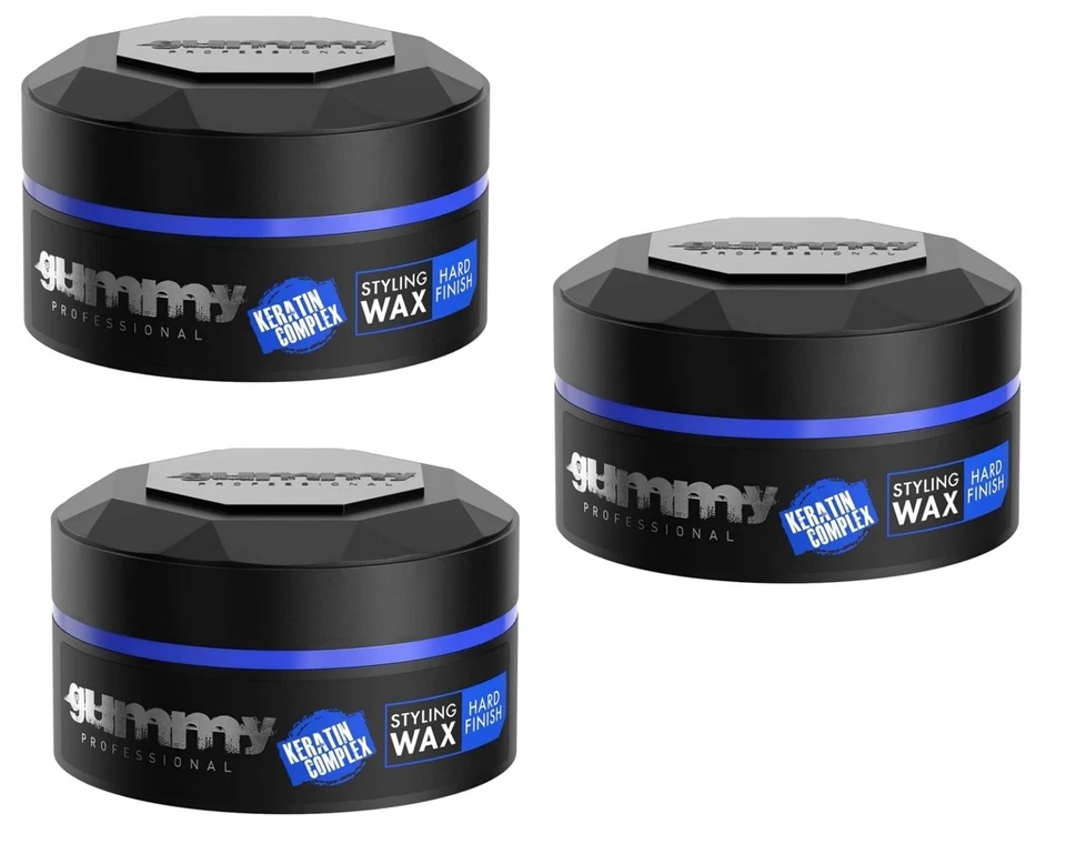 BL Gummy Styling cera complexo de queratina acabamento duro frasco de 5,07 oz X 3 pacotes - Imagem 1 de 1