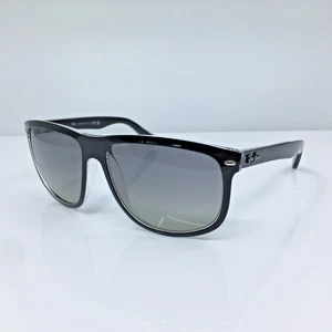 New Ray Ban RB 4147 Boyfriend Sunglasses C. 6039/71 Black w/ Gradient Lens 60mm - Picture 1 of 12