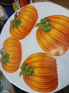 Vintage THE BEISTLE CO. 1988 Halloween Cutout Pumpkin Lot Of 4 - Picture 1 of 7