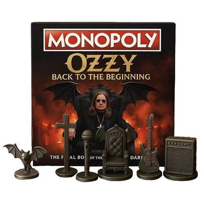for Monopoly OZZY Back To The Beginning Edition Board Game Party Card Games - Image 1 of 4