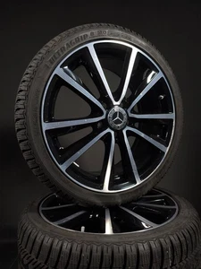 4 Winterräder 225/40R18 Mercedes A B CLA Klasse W176 W246 18 " Alufelgen - Bild 1 von 6