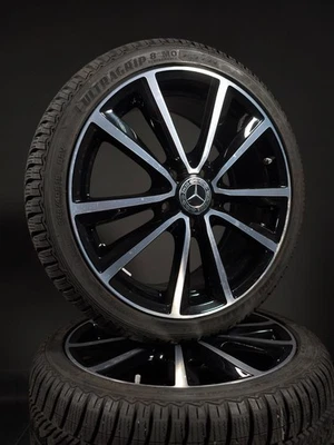 4 Winterräder 225/40R18 Mercedes A B CLA Klasse W176 W246 18 " Alufelgen - Bild 1 von 4