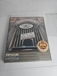 Rare Bureaucracy Commodore 128 video game by Infocom - Picture 1 of 4